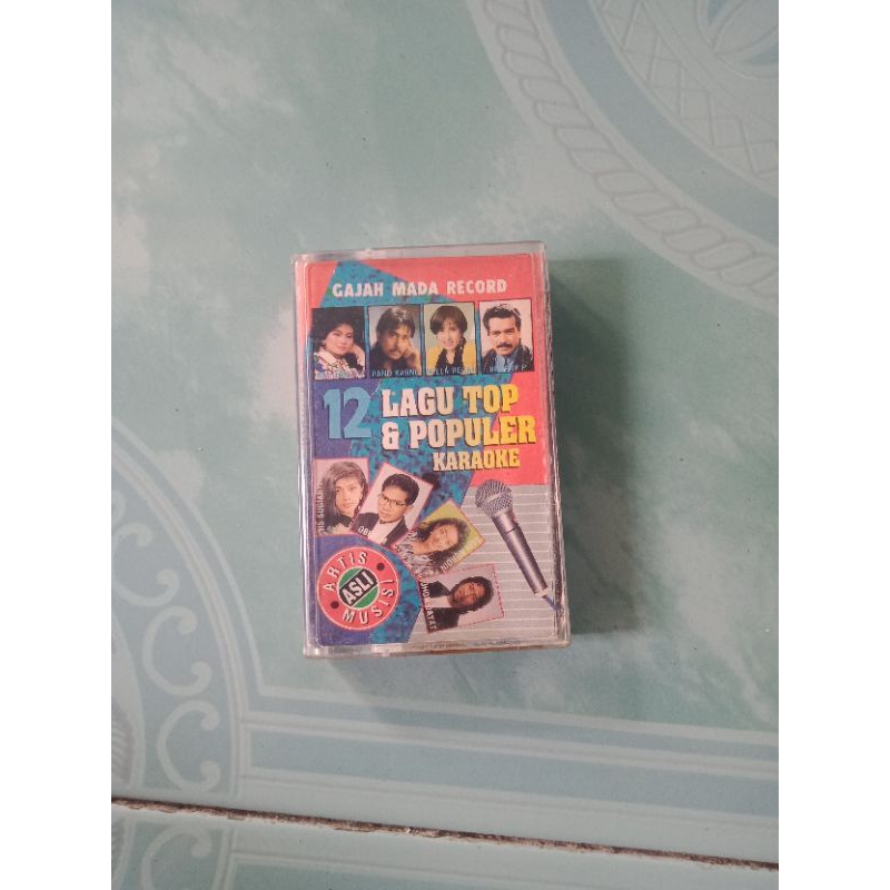Kaset 12 lagu top dan populer karaoke