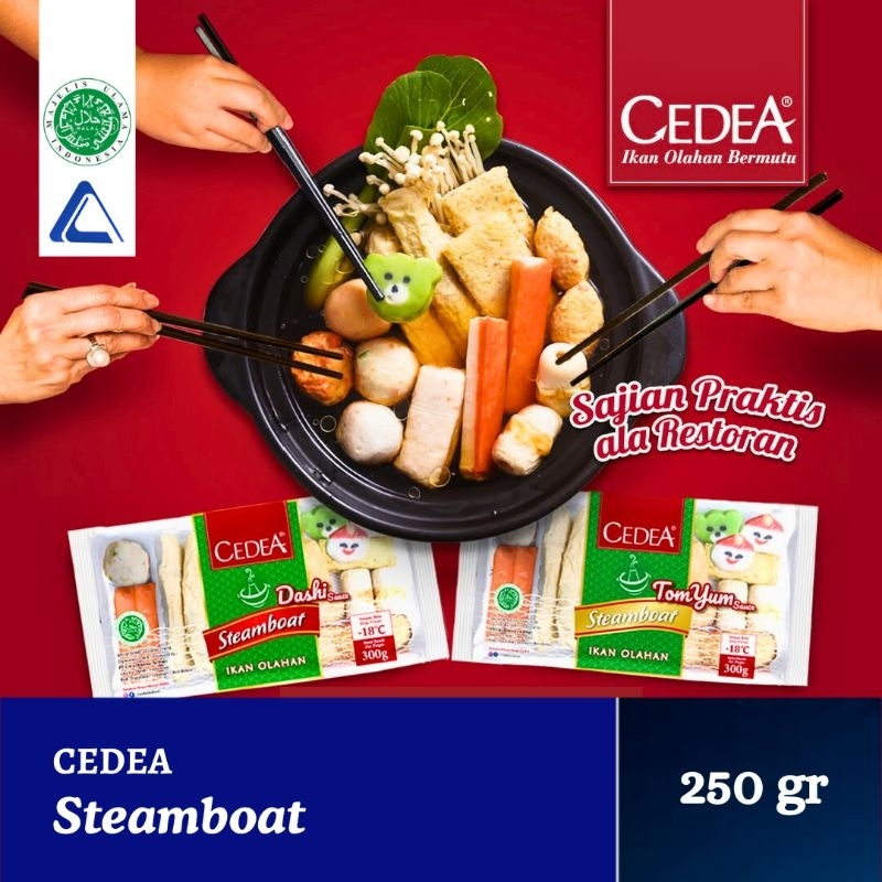 

Cedea Steamboat Tom Yum/Dashi 300g plus bumbu