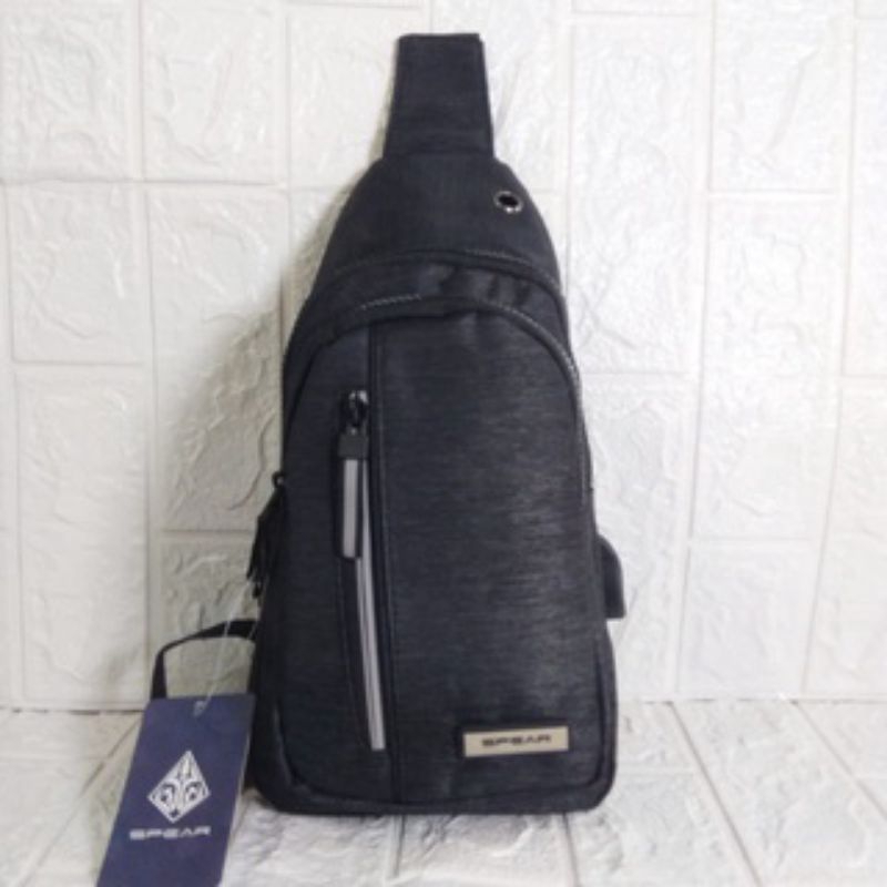 Tas sling bag pria spear import