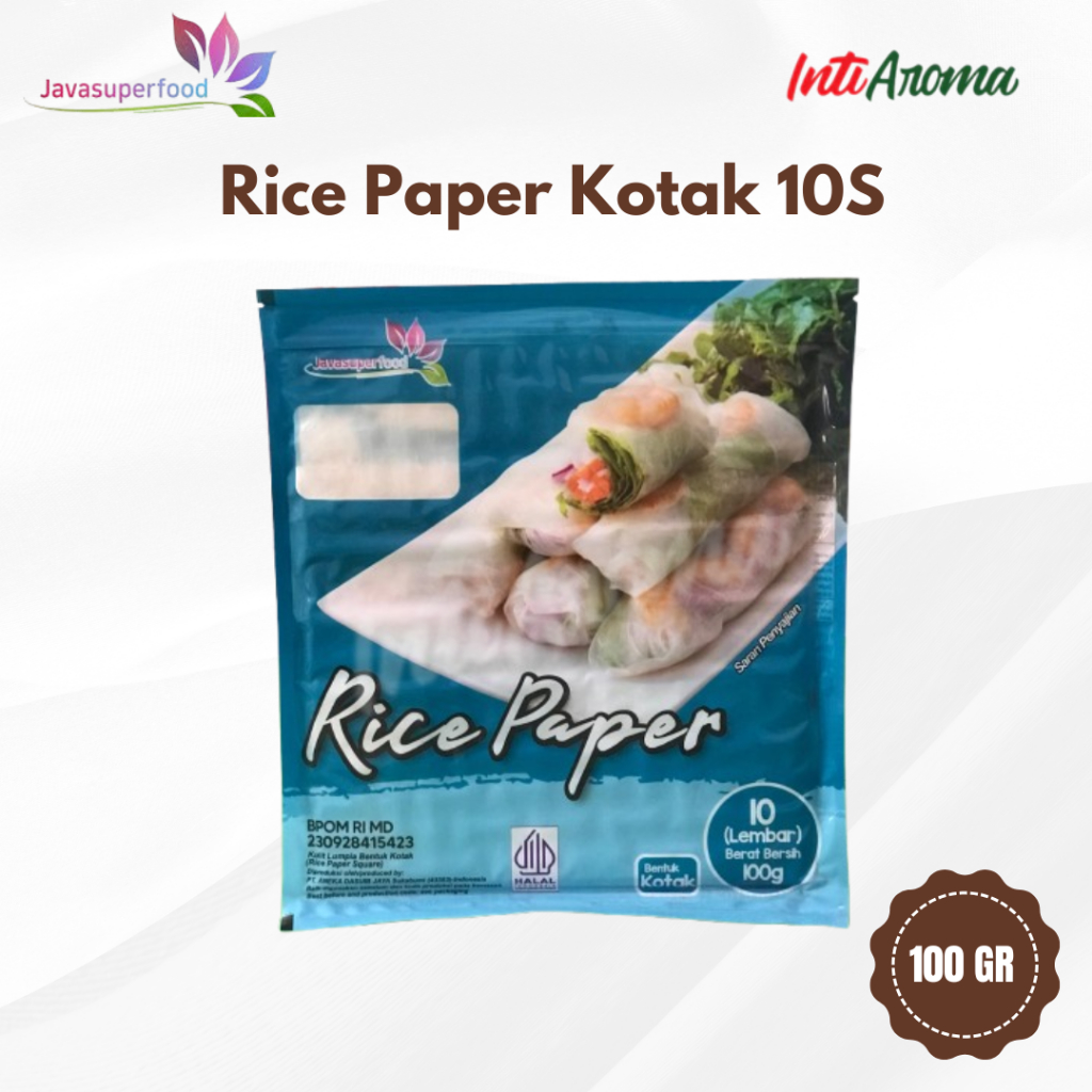 

Javasuperfood rice paper kotak 10S