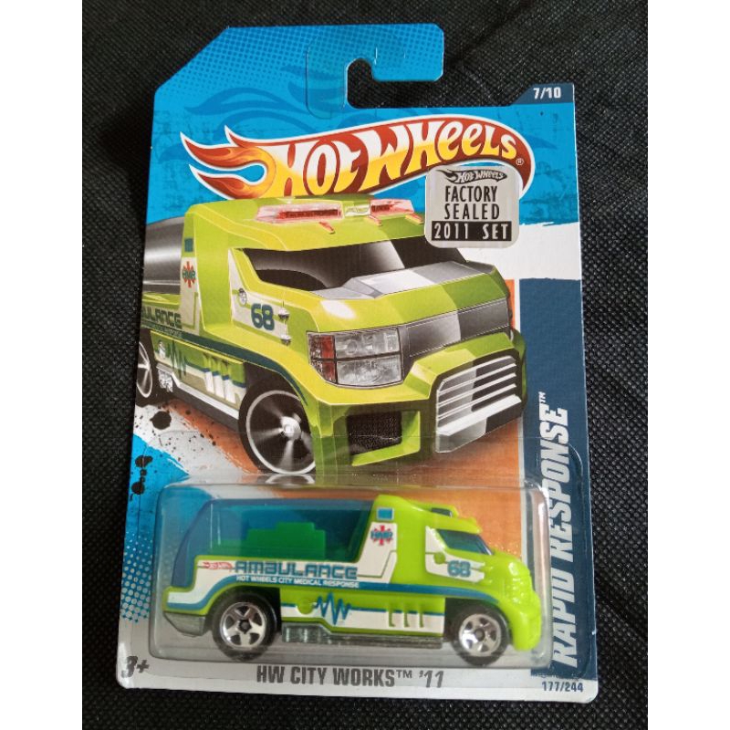 HOT WHEELS RAPID RESPONSE FACTORY SEALED