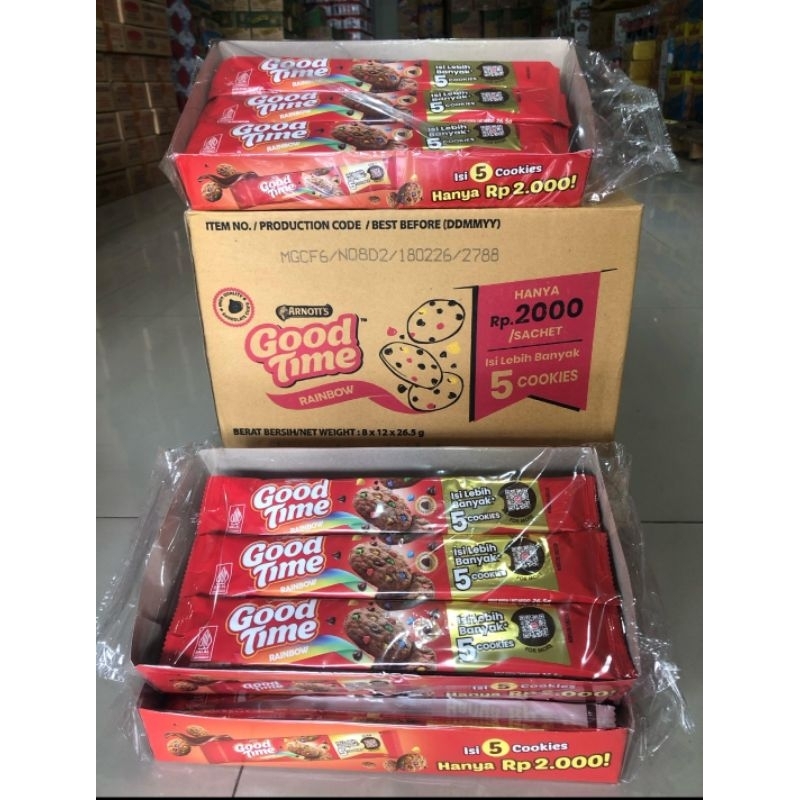 

Goodtime Double Choc Cookies 12*26,5gr (1 pack)