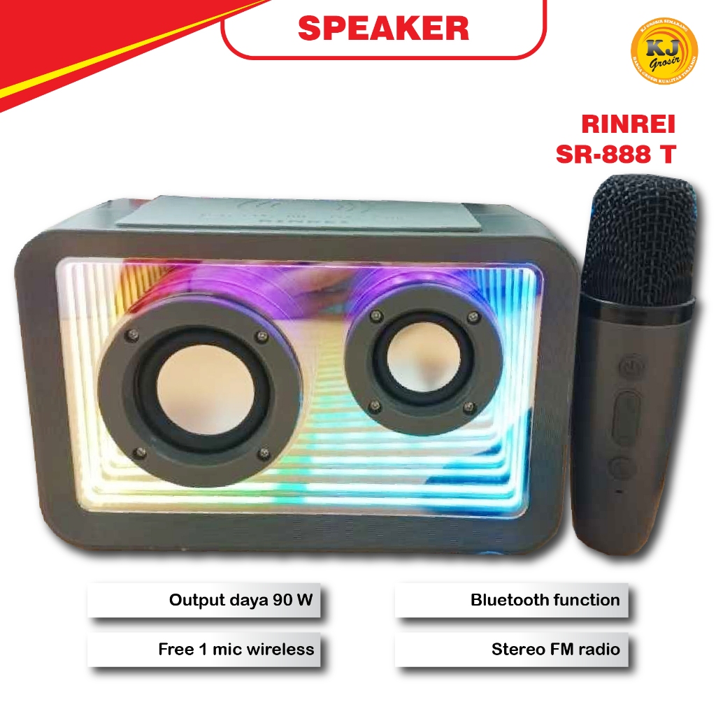 SPEAKER RINREI SR 888T - REKOMENDASI TERMURAH