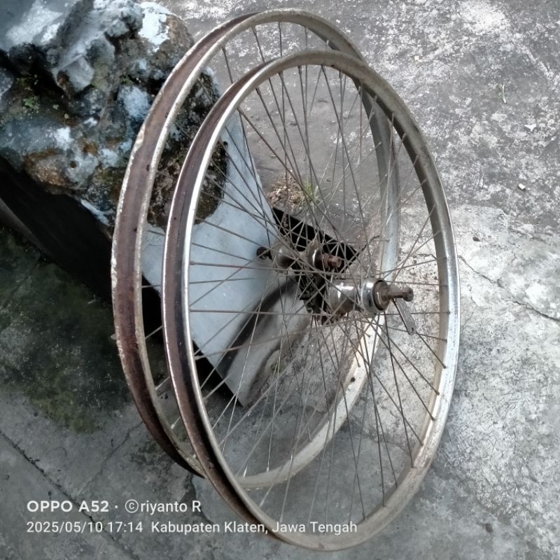 roda pelk set sepeda onthel basikal tua28@n torpedo
