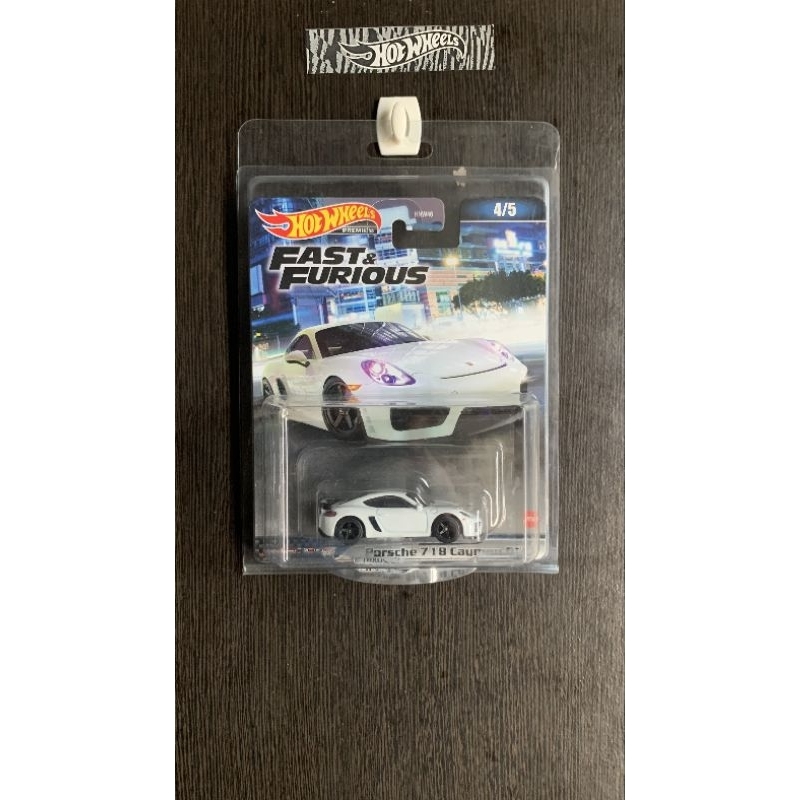 Hotwheels Porsche Cayman GT4 Premium (FREE PROTECTOR)