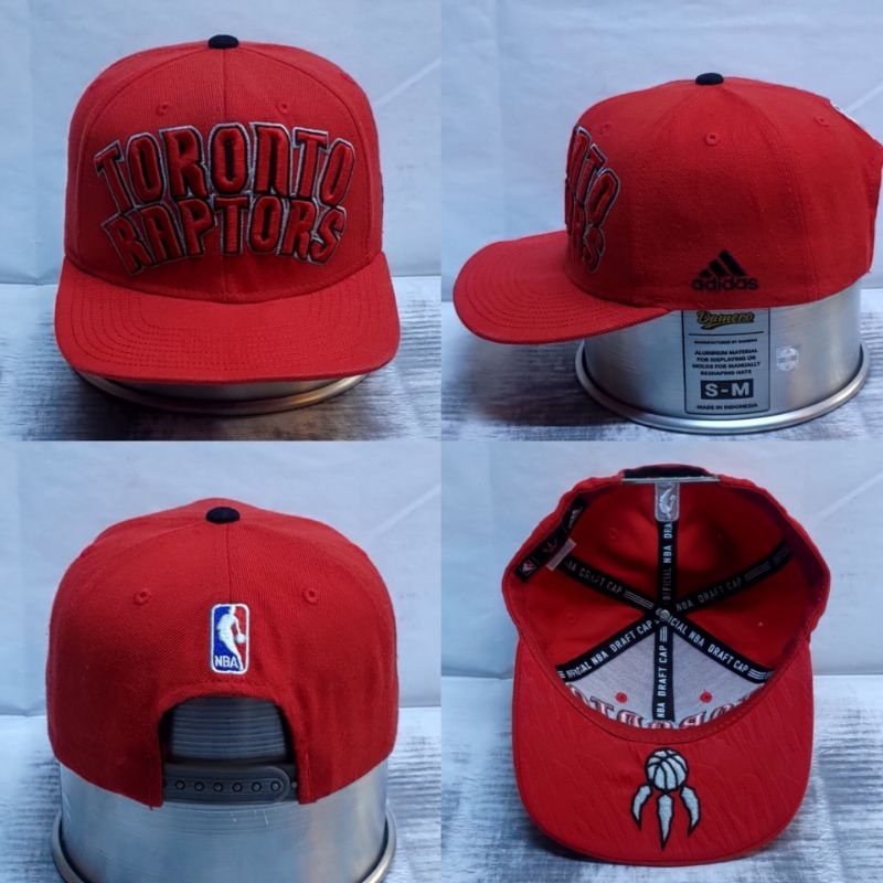 Topi NBA x ADIDAS TORONTO RAPTORS NBA Draft Cap Collection Authentic Ori 2nd