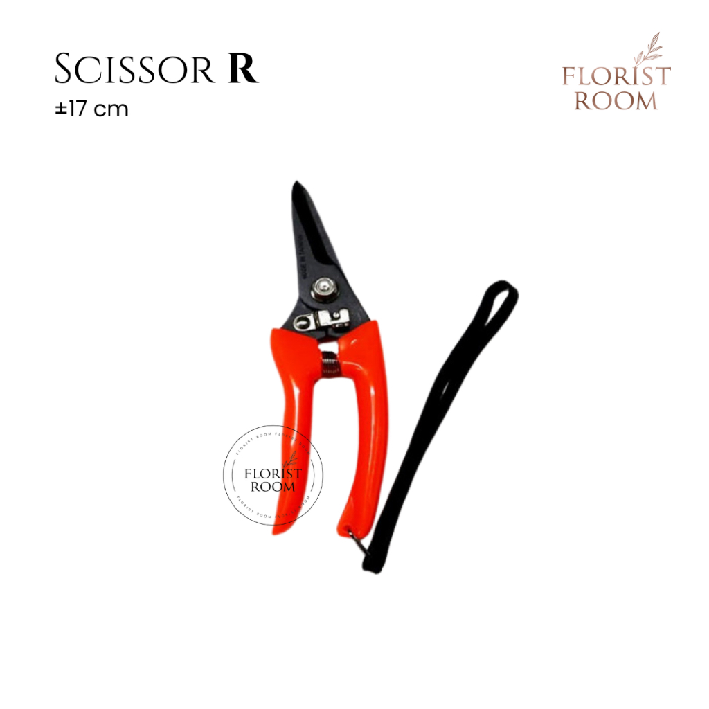 

Scissor R - Gunting Bunga - Gunting Batang - Floral Scissor - Florist