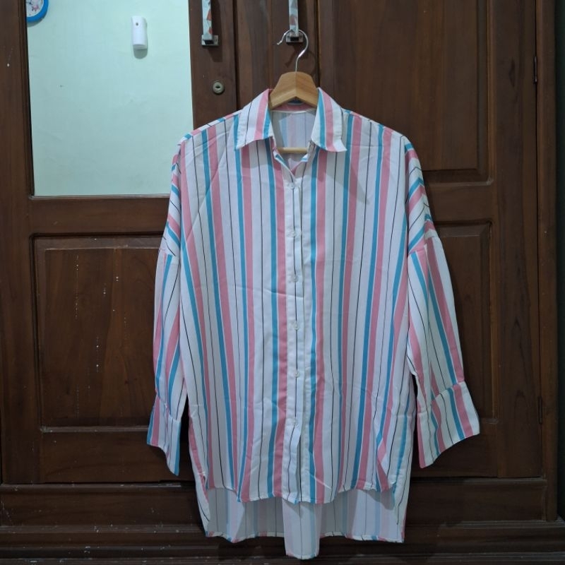 PRELOVED MURAH Atasan Pakaian Cewek Wanita Perempuan Bekas Pernah Dipakai Masih Bagus Baju Kemeja Bl