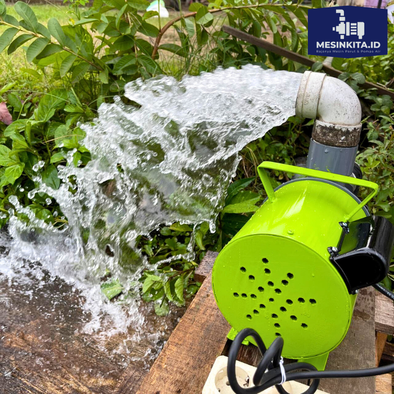 Pompa air obohan hemat listrik mesin pompa kolam ikan pipa 2 dim daya listrik 450 watt keongan tebal