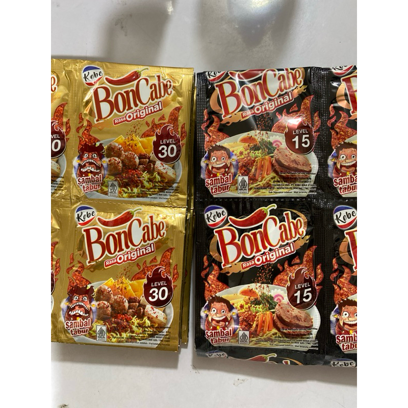 

Bon cabe level 15/30 sachet isi 12 sachet