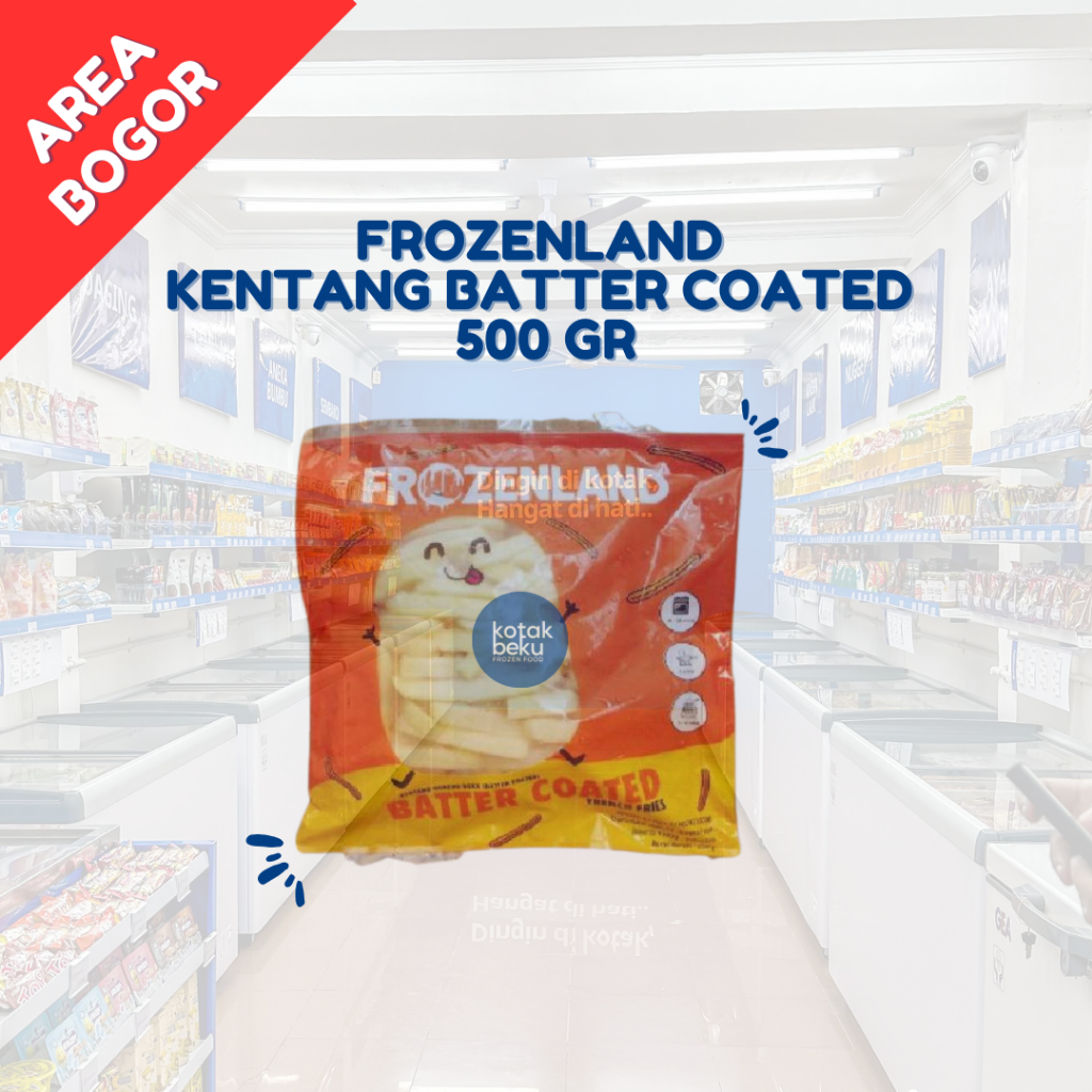 

FROZENLAND KENTANG BATTER COATED 500 GR