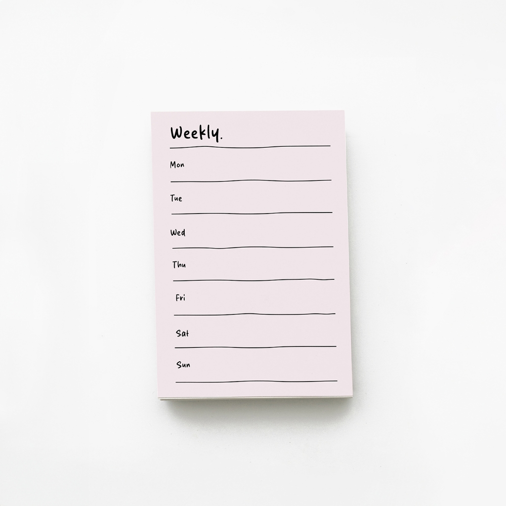 

bukuqu Memo A7 #Weekly - Memopad note paper