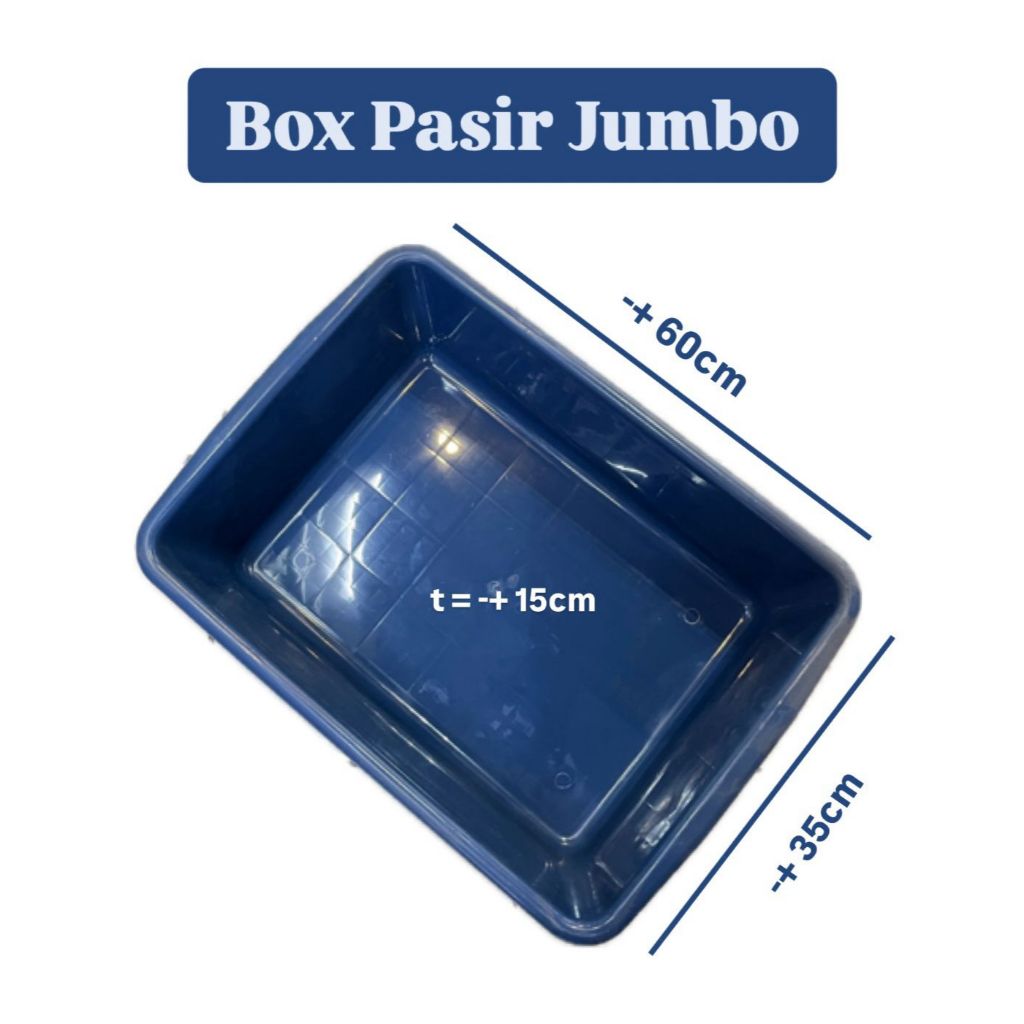 Box Pasir Jumbo, Besar Sedang & Kecil
