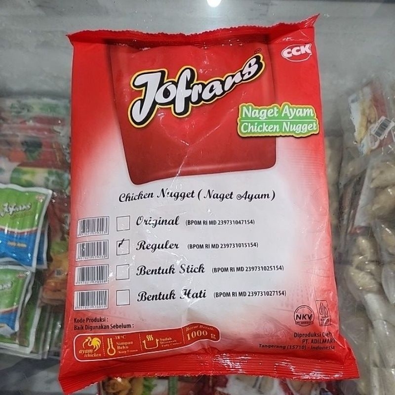 

JOFRANS NUGET REGULER 1kg