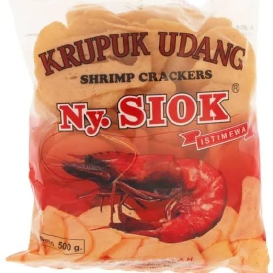 

Kerupuk Udang Ny. Siok Krupuk Nyonya Siok - OVAL