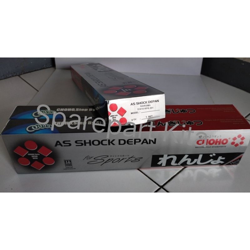 AS SHOCKBREAKER DEPAN KHARISMA CHOHO