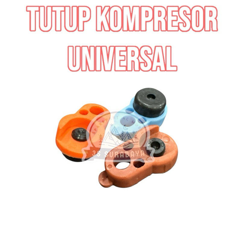 Tutup kompresor Universal Ac mobil (Baru/New)