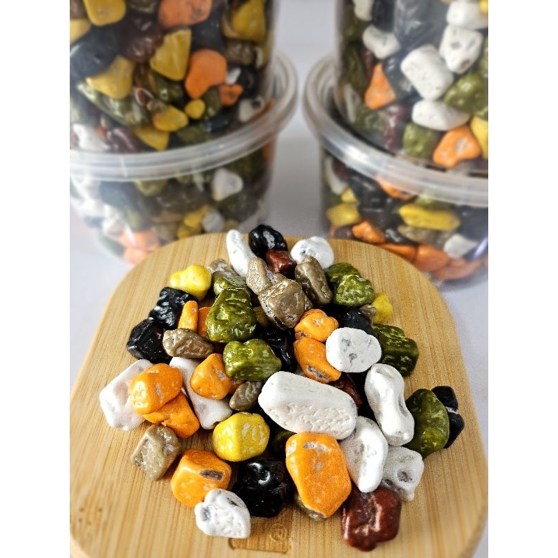 

coklat kerikil untuk oleh oleh haji/umroh dan untuk cemilan keluarga