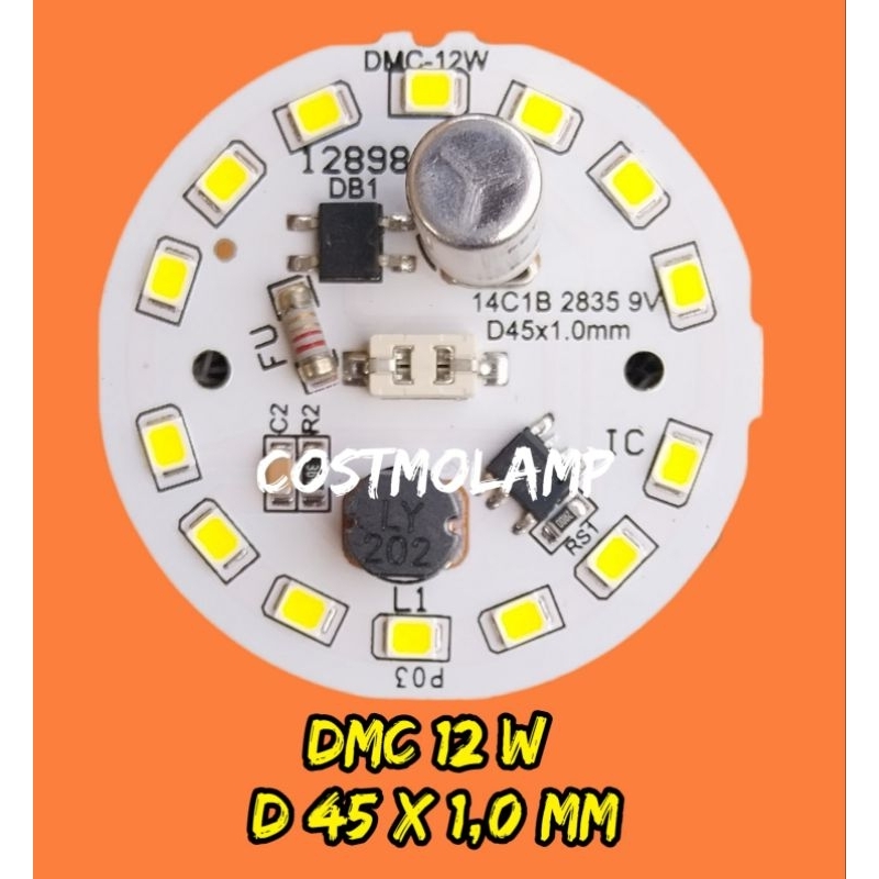 PCB LAMPU LED AC 12 W
