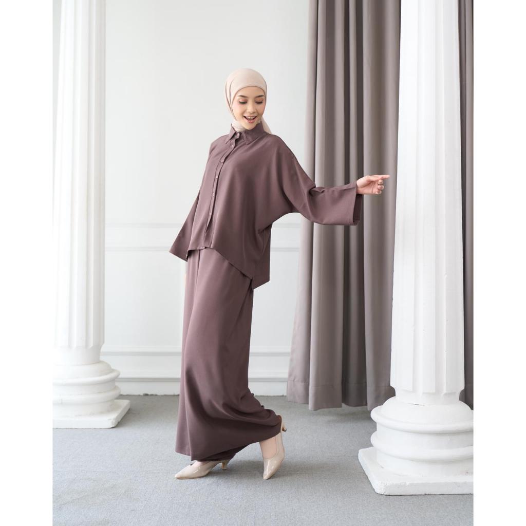 CELINE SET/SETELAN WANITA HIJABYULVA