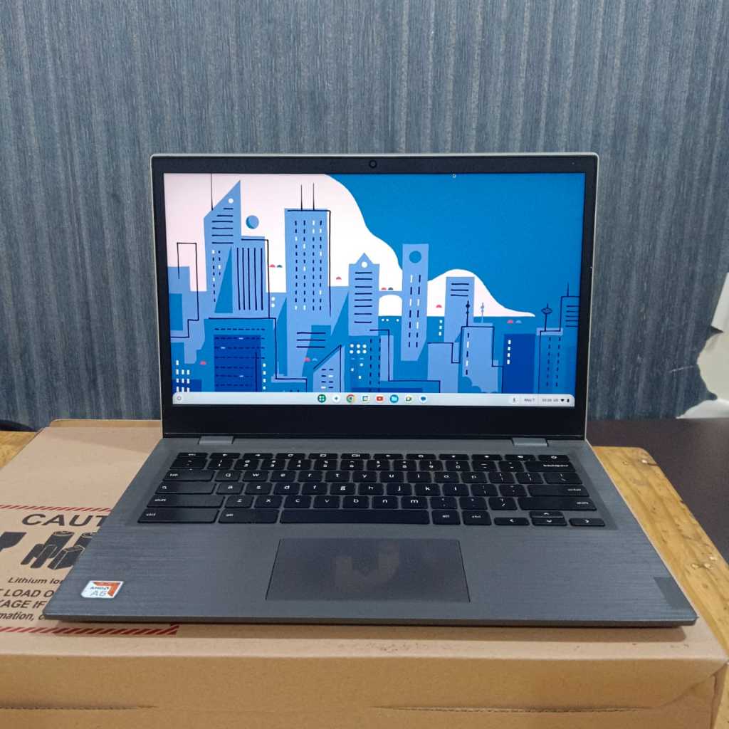 Lenovo ChromeBook S345, AMD A6-9220C, 4/32GB, Black Silver LIKE NEW