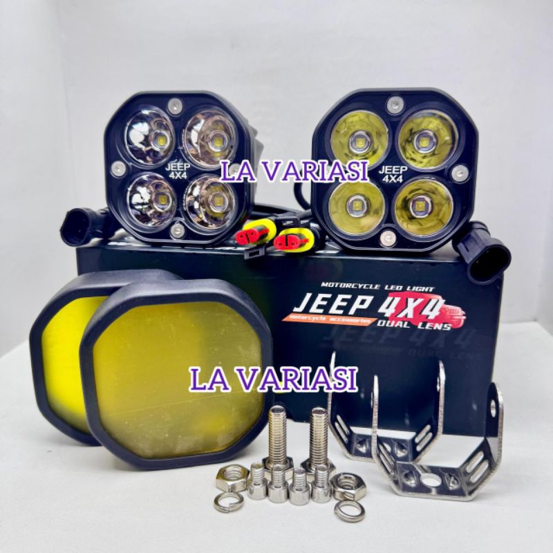 LAMPU TEMBAK L4Z 4MATA LED CREE TEMBAK SOROT 60WATT