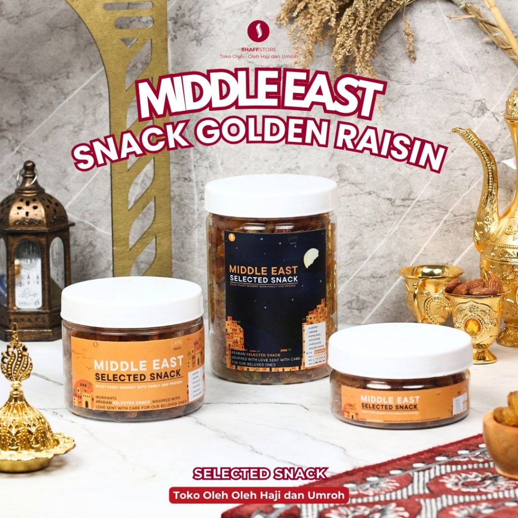 

Kismis Golden Raisin Asam Manis Camilan Sehat & Alami