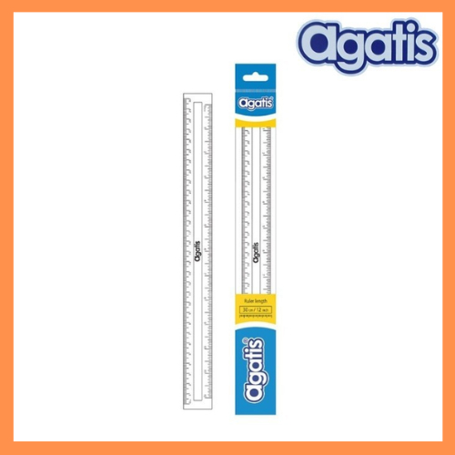 

Agatis Penggaris Plastik Halus 30 dan 20 CM