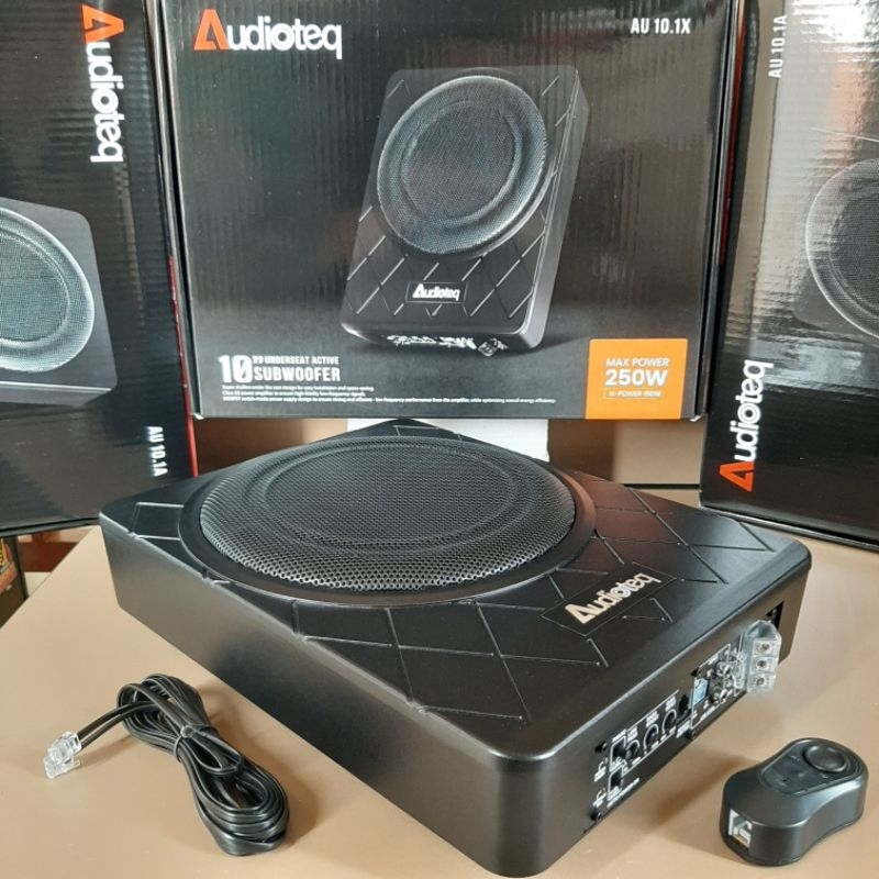 SUB KOLONG 10 INCH AUDIOTEQ SUARA SETARA SUB KOLONG ZEVOX