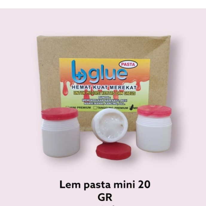 

Lem Kertas Colek / Lem Colek Glue Pasta Sangat Rekat 20gr (1 BOX isi 24 PCS)