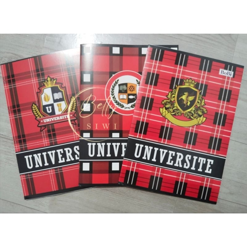 

[ECERAN] Buku tulis Boxy UNIVERSITE merk Bobi 48 lembar