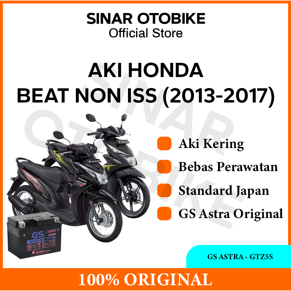 AKI BEAT GS ASTRA ASLI (TIDAK ISS) - GTZ5S