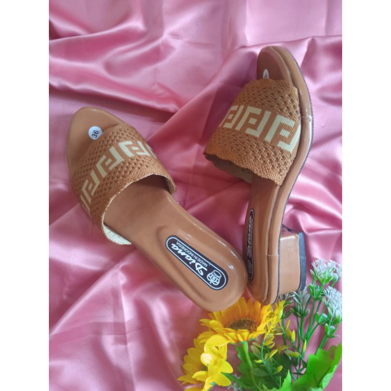 SANDAL WANITA SELOP RAJUT