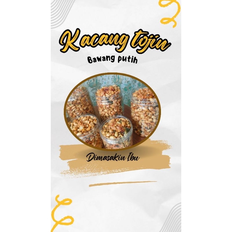 

Kacang Tojin Bawang Putih