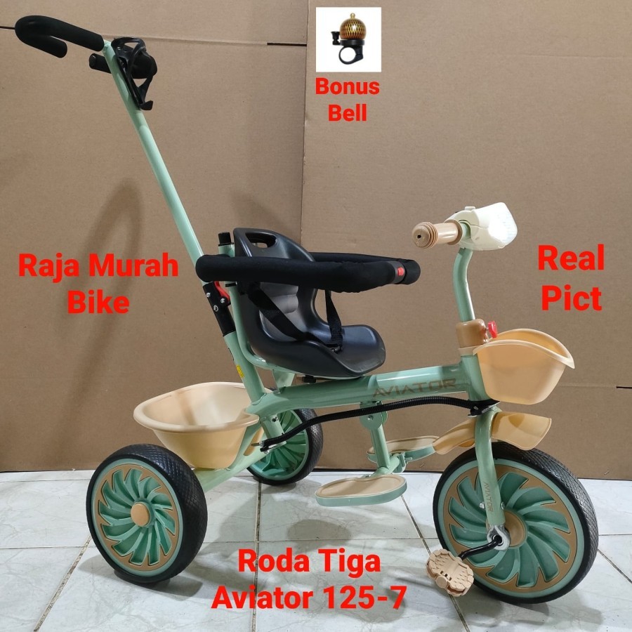 Sepeda Anak Roda Tiga Aviator 125-7 Sepeda Roda Tiga Aviator Roda 3 Anak Exotic Aviator 125-7