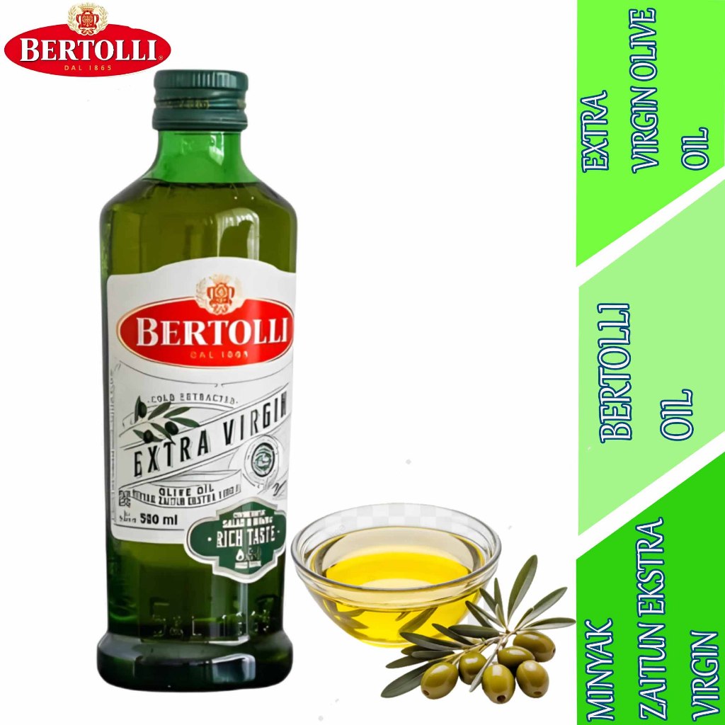 

Extra Virgin Olive Oil - Bertolli - Minyak Zaitun Ekstra Virgin - 500ml