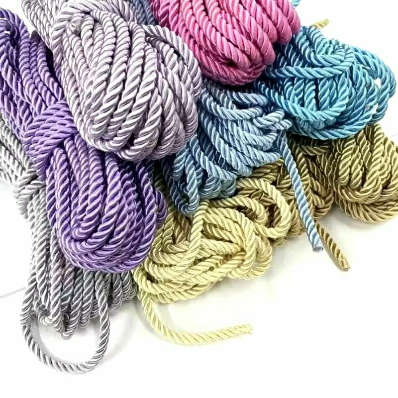 10 METER - TALI KUR 5 mm / TALI KUR ULIR WARNA WARNI | TALI KUR TAMBANG 5mm