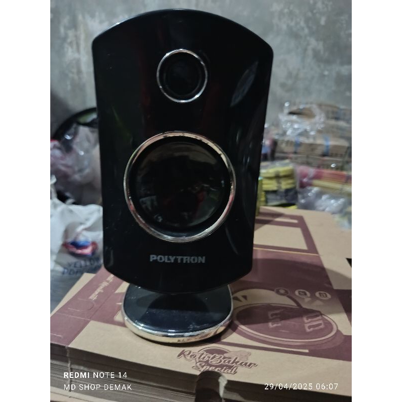 speaker satelit politron pasif 3.5 inch