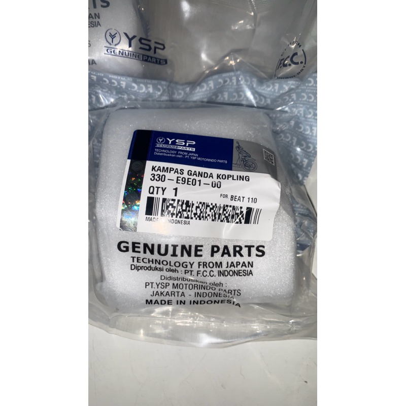 KAMPAS GANDA KOMPLING YSP GENUINE PARTS. BEAT.