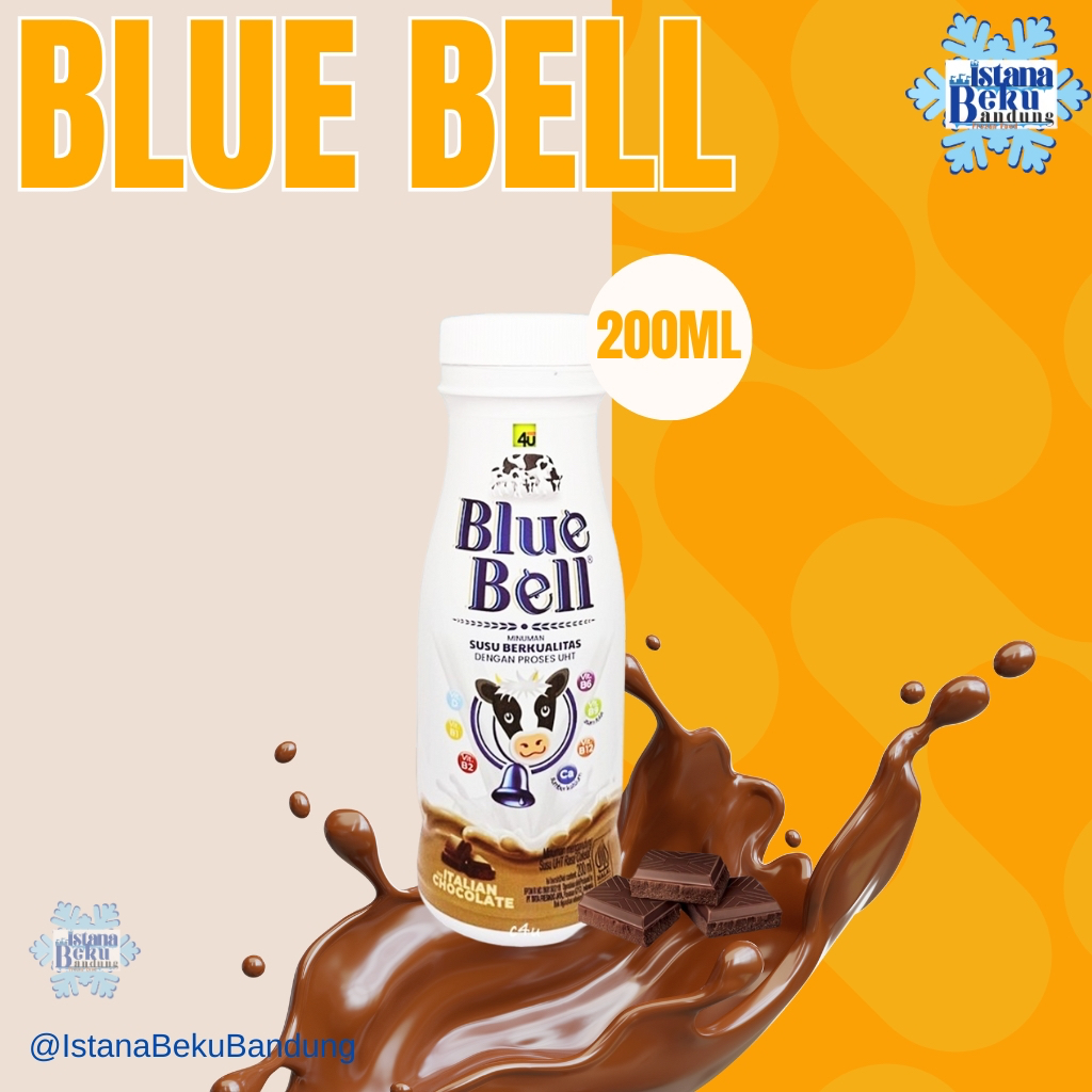 

Blue Bell Susu Rasa Italian Cokelat 200ml
