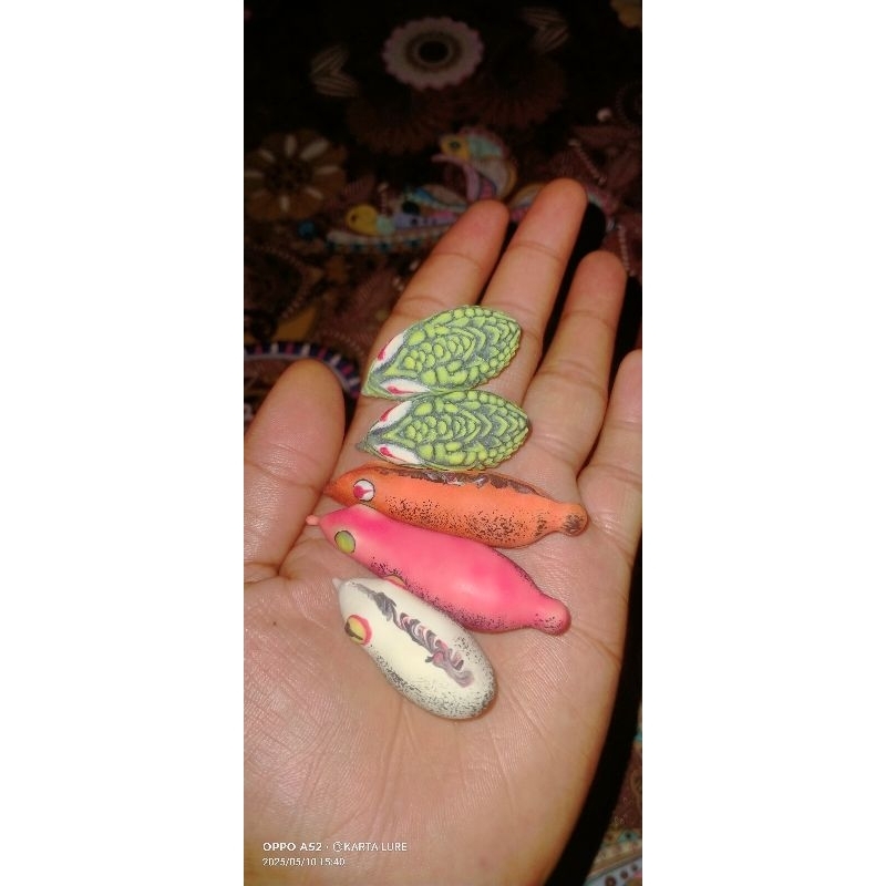 CANGKANG SOFT FROG 5CM/3.5CM/3D