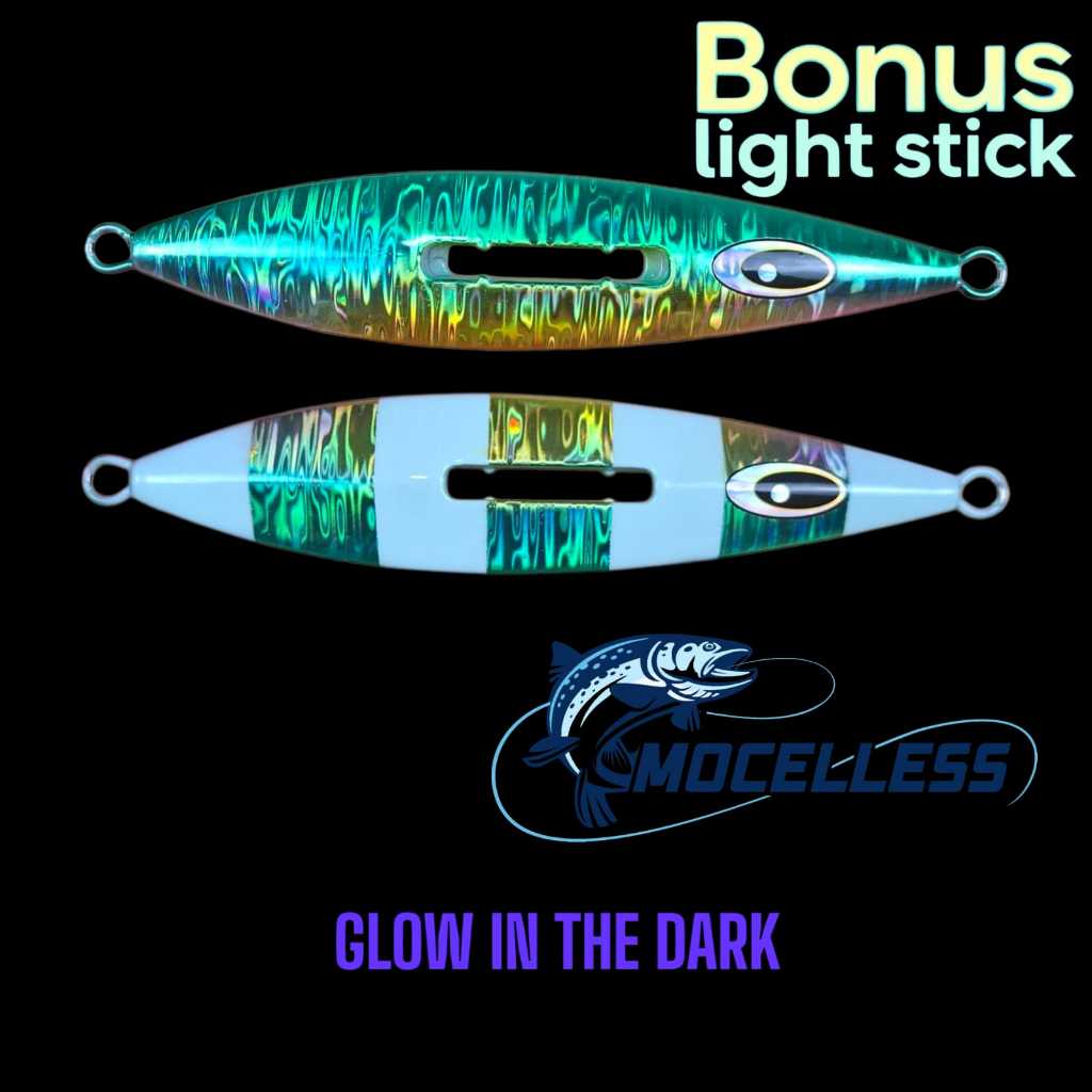 metal jig mocelless GID 100 , 150, 200 gram