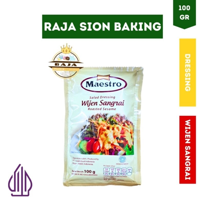 

Wijen Sangrai Maestro 100gr