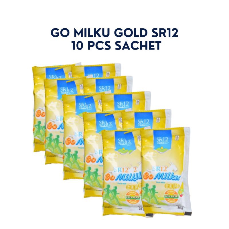 

Gomilku gold SR12 1 renteng 10 sachet