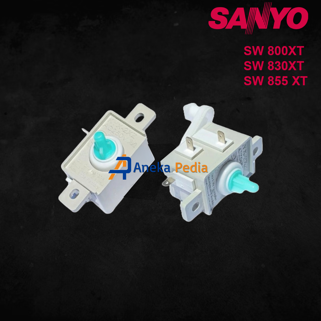 SELECTOR Timer Pembuangan SANYO 8 Kg SW 800XT 830XT 855XT Selektor Drain Pembuangan Mesin Cuci 2 Tab