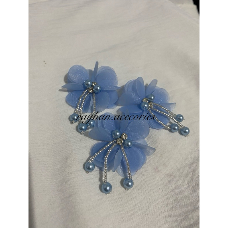 bunga organza juntai /bunga organza 3d