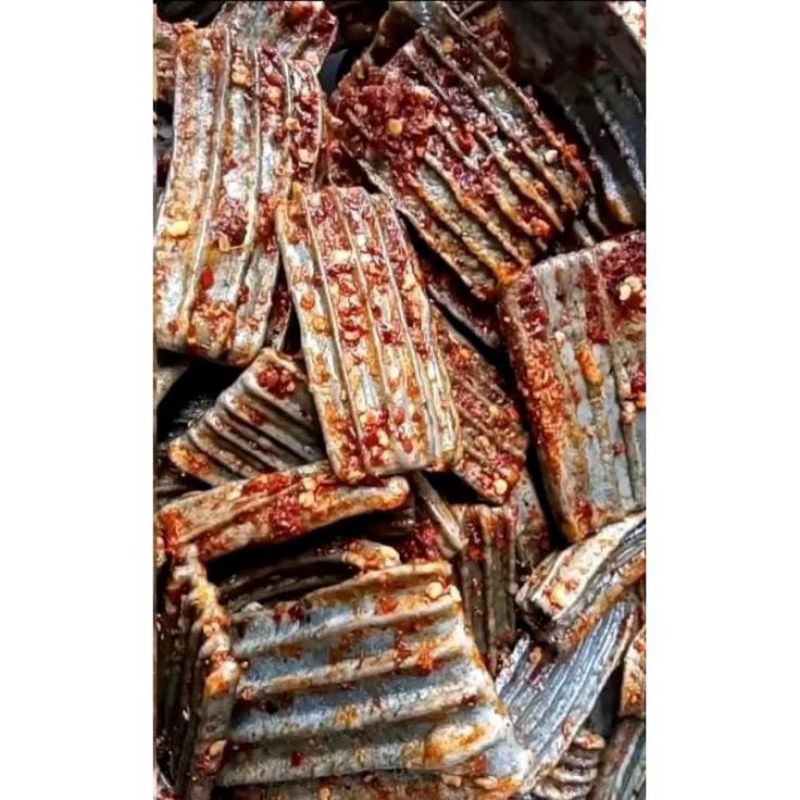 

SEBLAK KRUPUK JENGKOL PEDAS DAUN JERUK 250gram - Cemilan Teh Mondaa