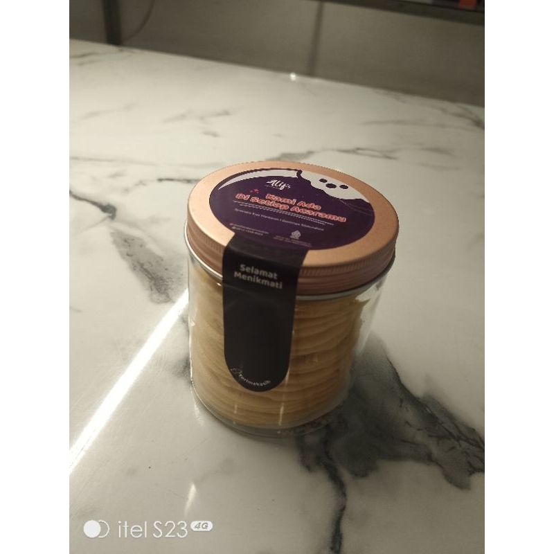 kue kering almond alif's bakery