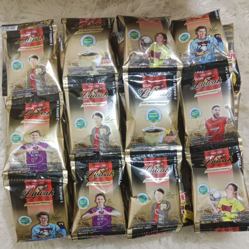 

kopi luwak murni renceng 10x6,5gr ISI (15PCS)