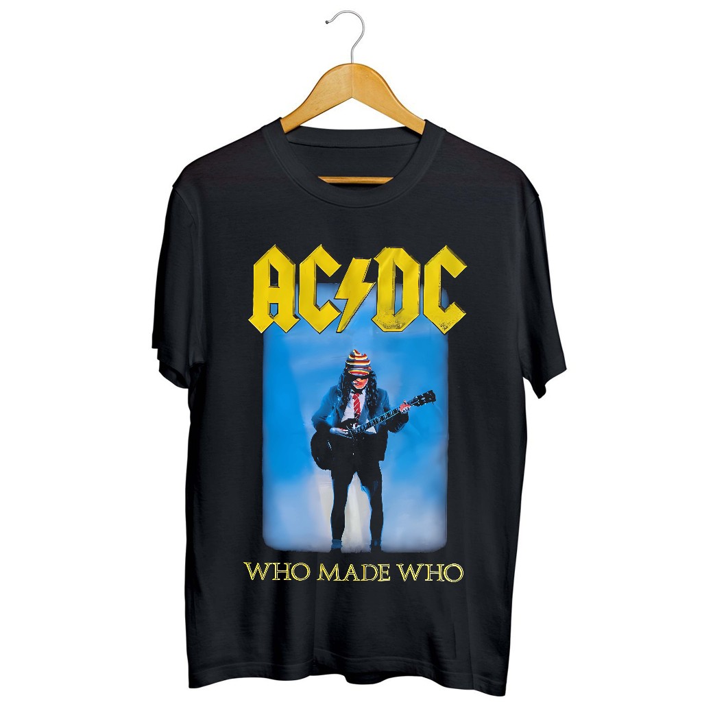 Tshirt Band ACDC - Who Made Who / Kaos Band Metal
